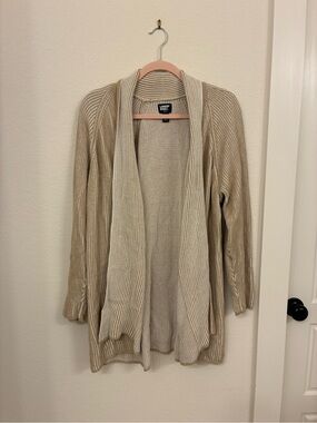 Lands’ End Drifter Shaker Open Cardigan Sweater (1X)
